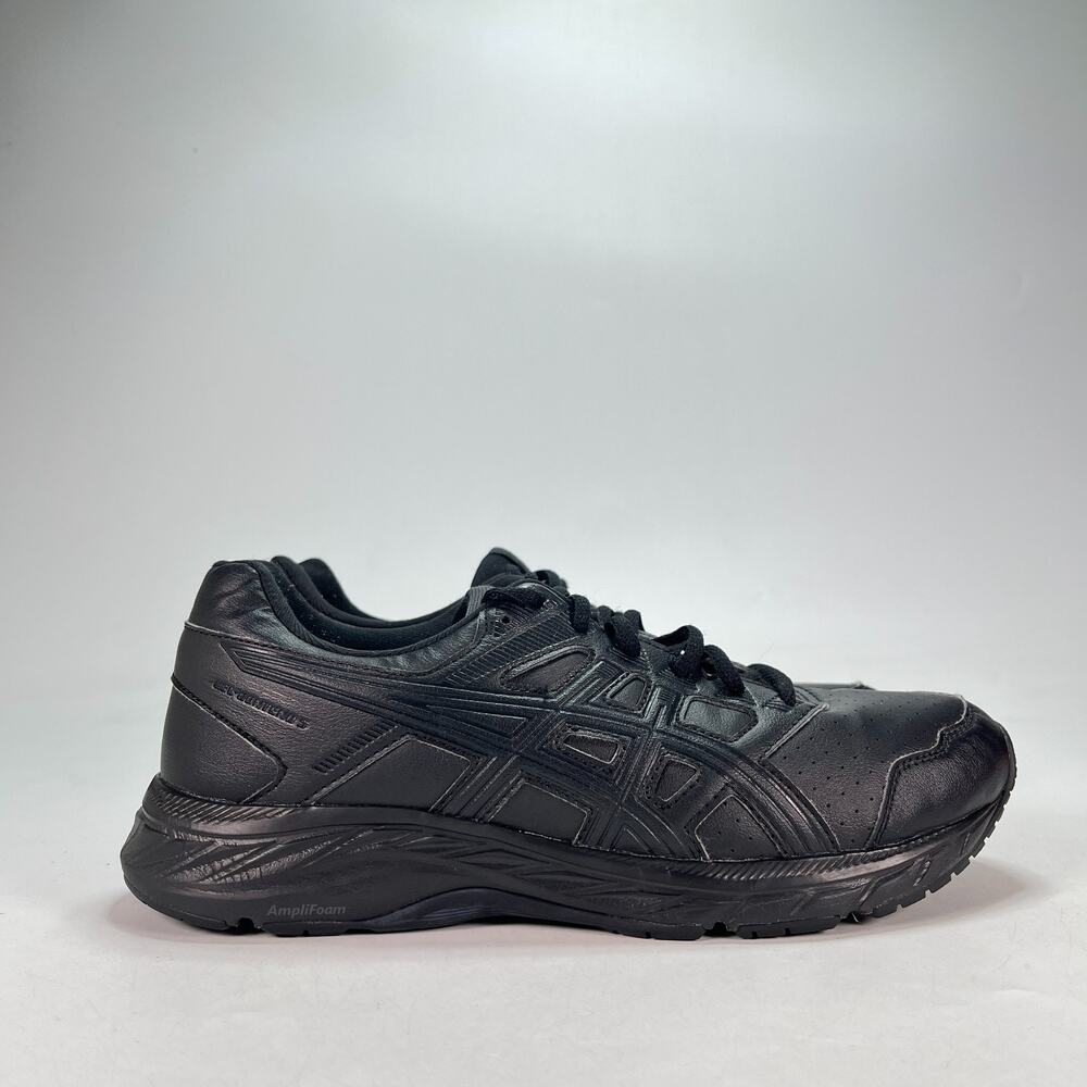 ASICS GEL-Contend 5 SL Black Athletic Walking Shoes 1132A043 Women's Size 8W